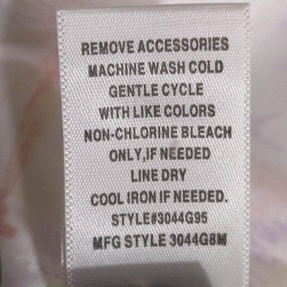 Dressbarn White Green Purple Floral Sleeveless Belted Midi Dress - size 16W - Picture 15 of 15